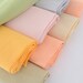 Cotton rib knit fabric,Ribbing and Binding for Kids' apparel and Cuffs, Neckbands, Hem.9 solid colors available, 55"--63" Width X7.8"/20cm