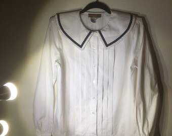 the blushing sailor blouse