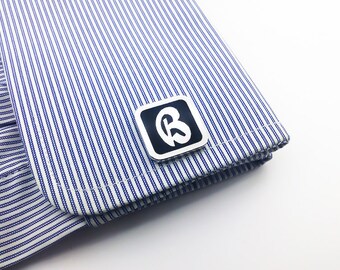 Groom Wedding Cufflinks - Initial Cufflink Personalized Cufflinks - Letters Cufflinks - Initials Cufflinks - Father's day gift
