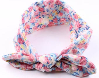 Baby Headband, Baby Headwrap, Knotted Headwrap, Knotted Headband, Baby Turban Headband, Top Knot Headband