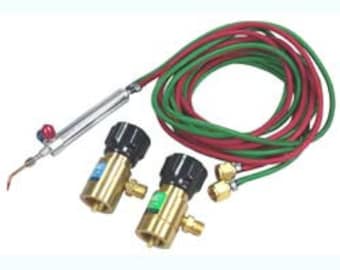 Small Torch Kit Propane/Oxygen with Disposable Tank Regulators (BT2018)