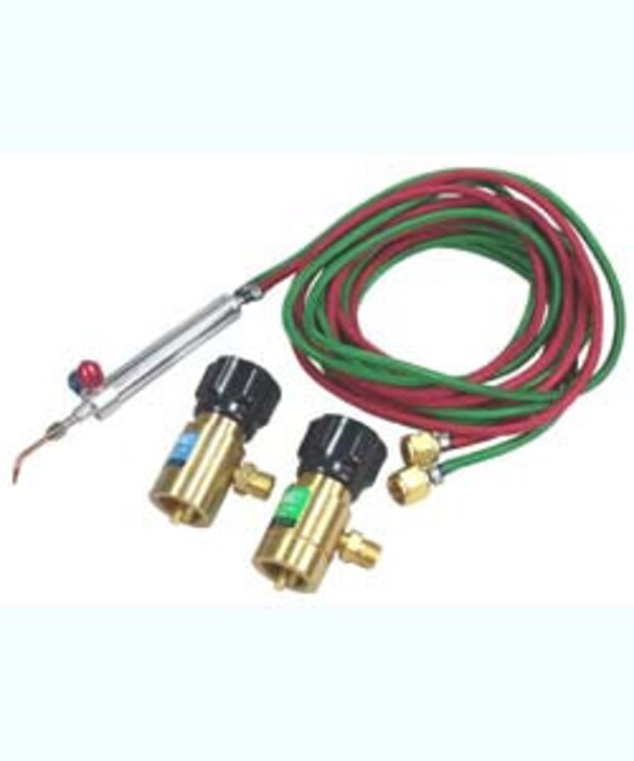 Small Torch Kit Propane/Oxygen with Disposable Tank Regulators