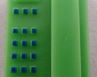 American Girl Mini Illuma Room Purse Handbag green telephone