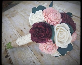 Sola Rose Bridal Bouquet