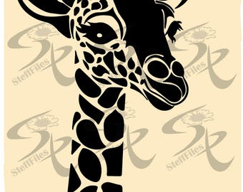 Download Giraffe svg | Etsy