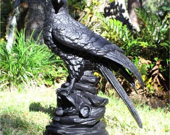 Bald Eagle Life Size Sculpture or Statue Proud American Art Work