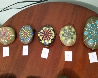 Painted Mandala Rocks