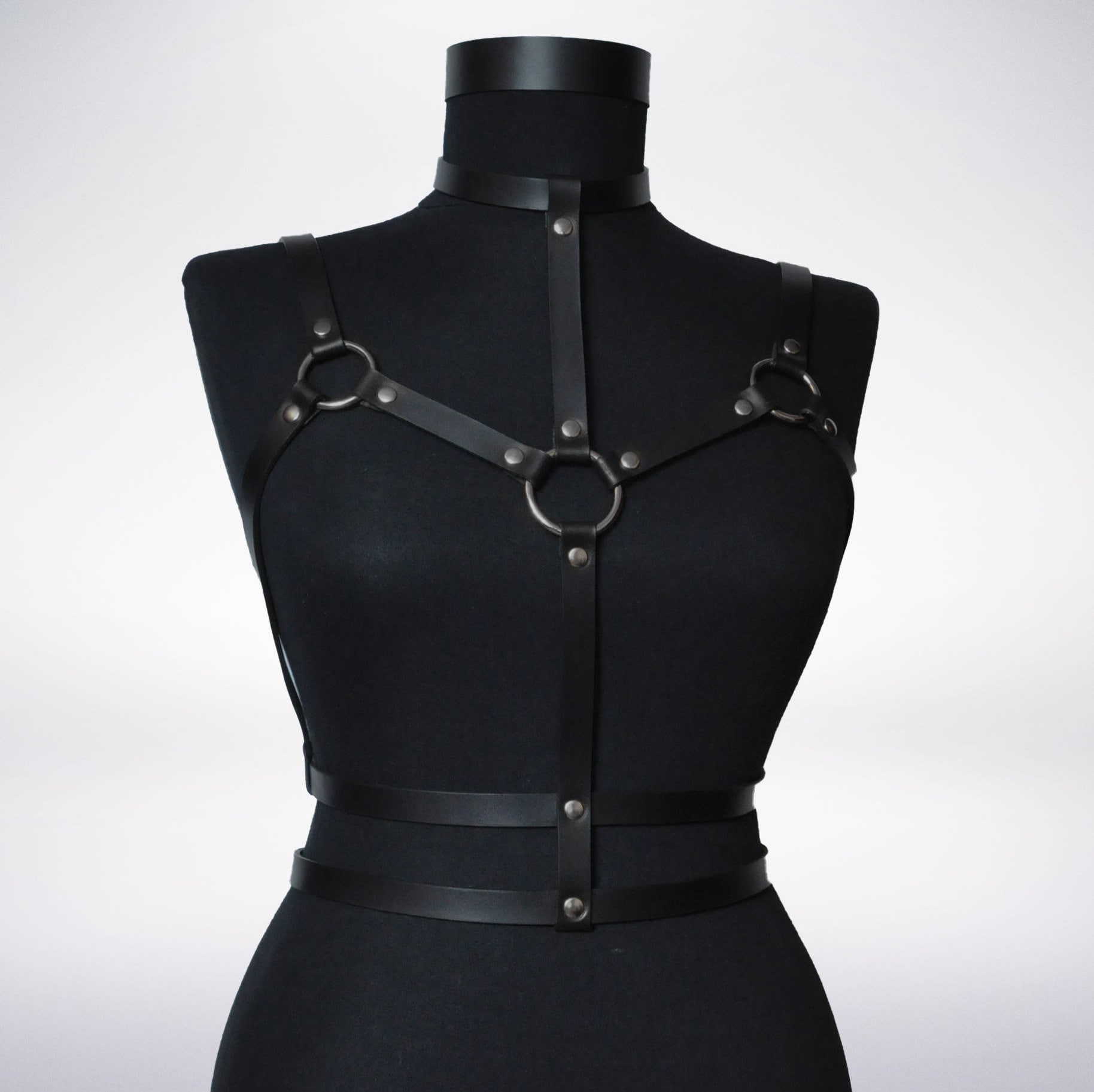 Leather Harness Body Harness Body Cage Harness Cage