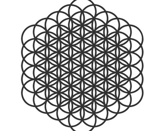 Flower of life print | Etsy