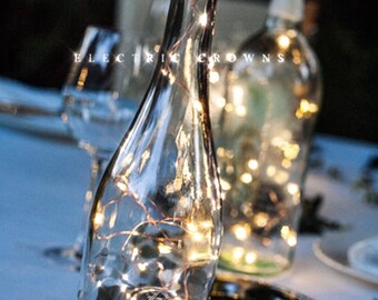 Outdoor, Patio Party, Lighting, Outdoor Party, Dinner Table, Lights, DIY Centerpieces, LED Lights, wth Batteries, and On/Off Switch