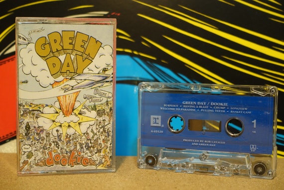 Dookie by Green Day Vintage Cassette Tape