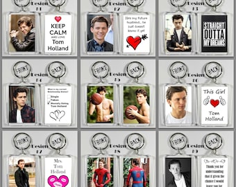 Tom Holland Acrylic Keychain - Choose Your Favorite 10 Different Designs