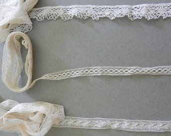 Vintage Insertion Lace and a Lace Trim