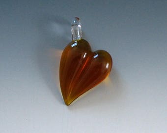 Lampwork HEART Pendant