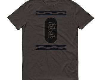 Black Crayon Halloween Costume T-Shirt