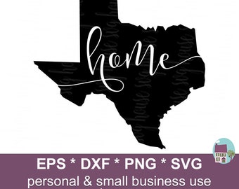 Texas outline svg | Etsy