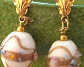 Vintage Pierced Earrings