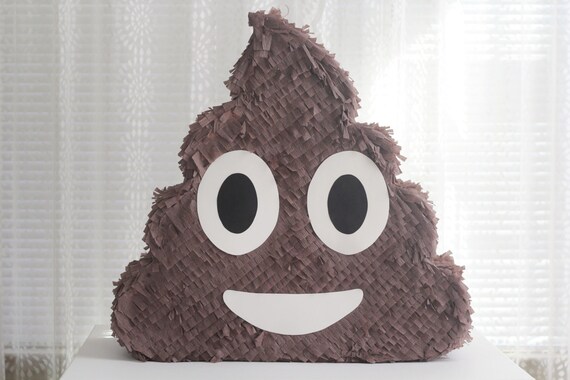 Poop Emoji Pinata 18 or 23 Emoji Party