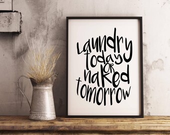 Laundry Print Bible Verse Print Laundry Room Decor