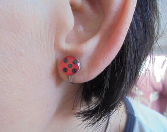 Miraculous Ladybug Clip-on earrings