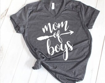 Mom of Boys Shirt, Mom of Boys Tshirt, Mom of Boys Tank, Mom of Boys Tee, Boy Mom Shirt, Boy Mom Tank, Mom Shirt, Mom Tshirt, Gift for Mom