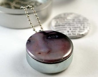 PERSONALIZED Recycled Magnetic LOCKET SET By Polarity
