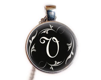 Initial V Necklace, Pendant, Jewelry, Gift | Letter V Necklace, Pendant, Jewelry, Gift | Letter Vintage Necklace, Pendant | Antique V