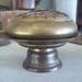 Brass Incense Burner, Brass Floral Frog, Brass Ashtray, Vintage, 3 piece set, 1970's, Collectible, Brass item, Home Decor, Floral Vase,