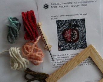 Apple Punchneedle Set