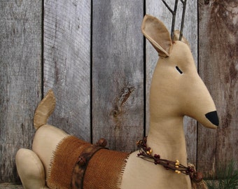 Sleigh Bells A Ringin' Reindeer Sitter Instant Download Pattern