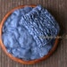 Merino wool set (2,5 oz Merino wool stuffer and 15x13 inches knitted layer). Newborn photo prop. Ready to ship.