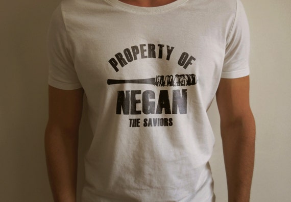 The Walking Dead "Property Of Negan" Negan Lucille Shirt S-4XL And Long Sleeve Available TWD