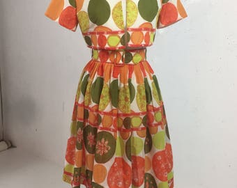 Vintage 1950s Ann Marsh 2 piece Dress and Jacket