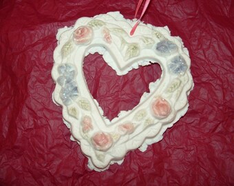 Be Mine handmade paper heart
