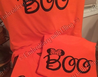 minnie mouse boo shirt