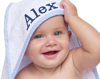 Monogrammed Hooded Baby Towel, Hooded Towel Baby, Baby Hooded Towels Personalized, Baby Towels for Boys, Personalized Baby Hooded Towel