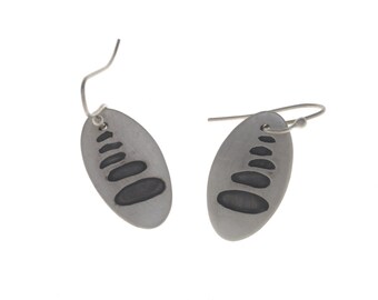 Handmade Sterling Silver Cairn Earrings