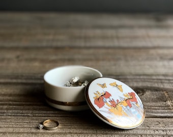Ring Box / Ring Dish / Jewelry Box / Japanese Trinket Box