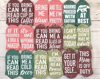 Funny Socks, If you can read this socks, Wine Socks, Beer Socks, Mom Socks, Birthday Gift, Stocking Stuffer, Gag Gift, Mama Bear Socks