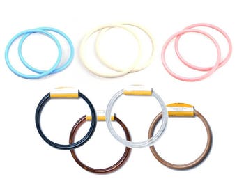 2 Bag Handles Round 13 cm
