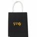 40th Birthday Gift Bags 40th Anniversary Favor Bags 12 Cheers to 40 Years Favor Bags Black and Gold 40th Forty Birthday 40th Gift Bag