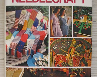 needlecraft book good housekeeping new complete book of needlecraft vintage 1971 hardcover dust jacket