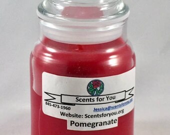 Pomegranate Small Candle