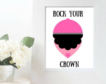 Rock Your Crown Hat Wall Art