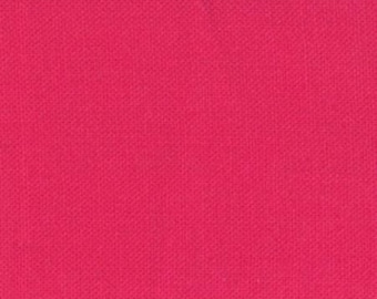 HALF YARD Bella Solids - 9900-223 SHOCKING Pink from Bella Solids from Moda Fabrics