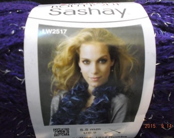 Red Heart Boutique Sashay Yarn Purple # 1560