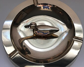 Brass Ashtray made in Taiwan