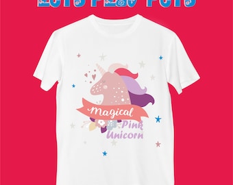 T-Shirt "Magical Pink Unicorn"