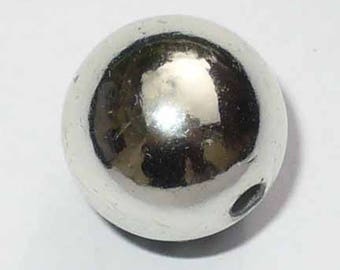 2 beads round smooth 20mm - CCBR45