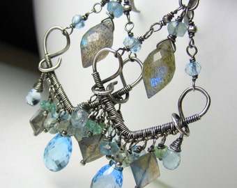 The Blue Lagoon Earrings